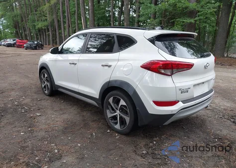 2017 Hyundai Tucson Limited z USA, uszkodzony, nr VIN KM8J3CA23HU343253